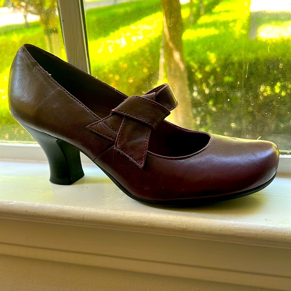 Hush Puppies Purple Comfort Heels